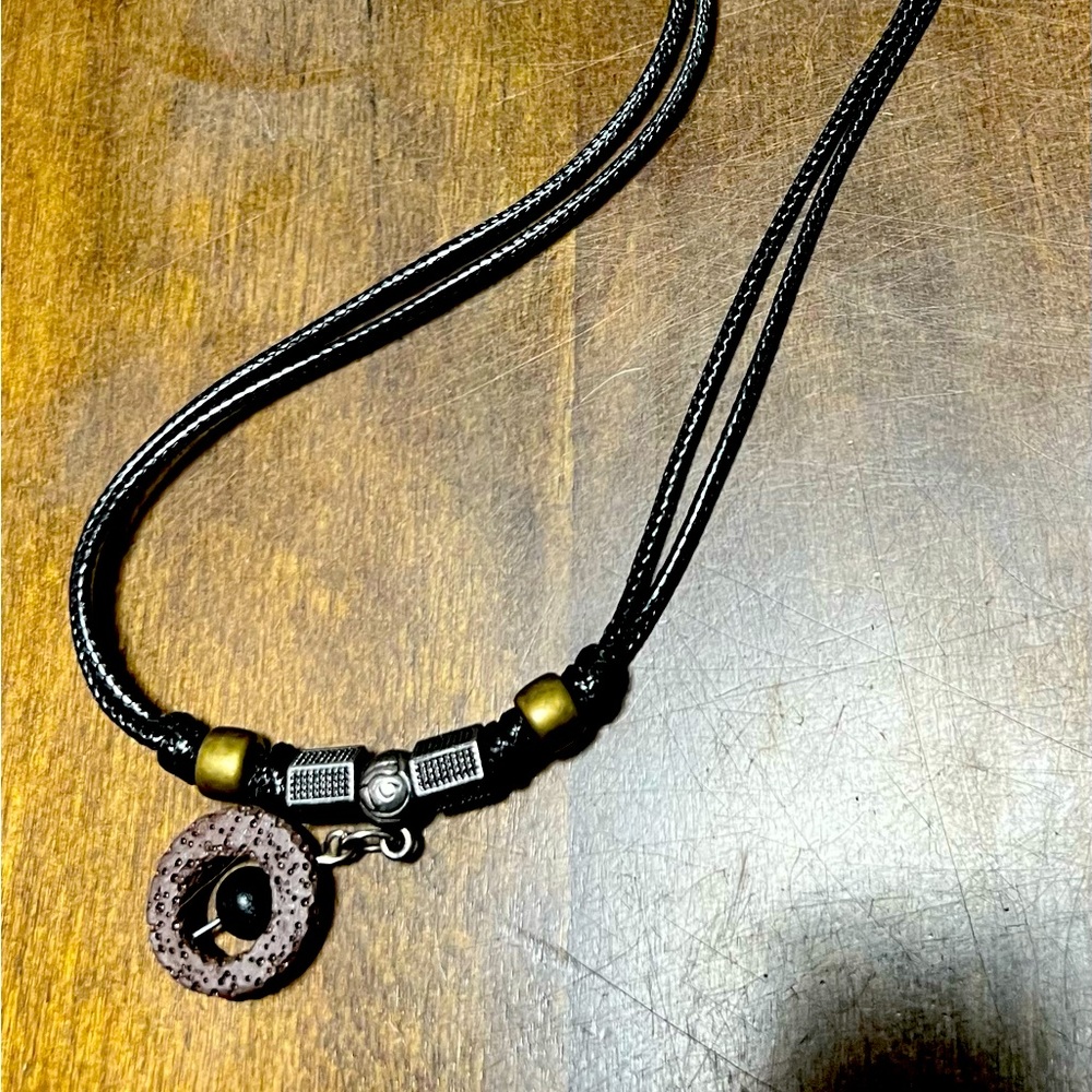 New brown and black necklace